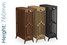CI-RG-6-760-TH - Royal Georgian 6 Column Cast Iron Radiator H760mm x W1646mm CI-RG-6-760-TH - Royal Georgian 6 Column Cast Iron Radiator H760mm x W1646mm